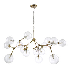 Подвесная люстра Crystal Lux Maximo SP15 Bronze, фото 